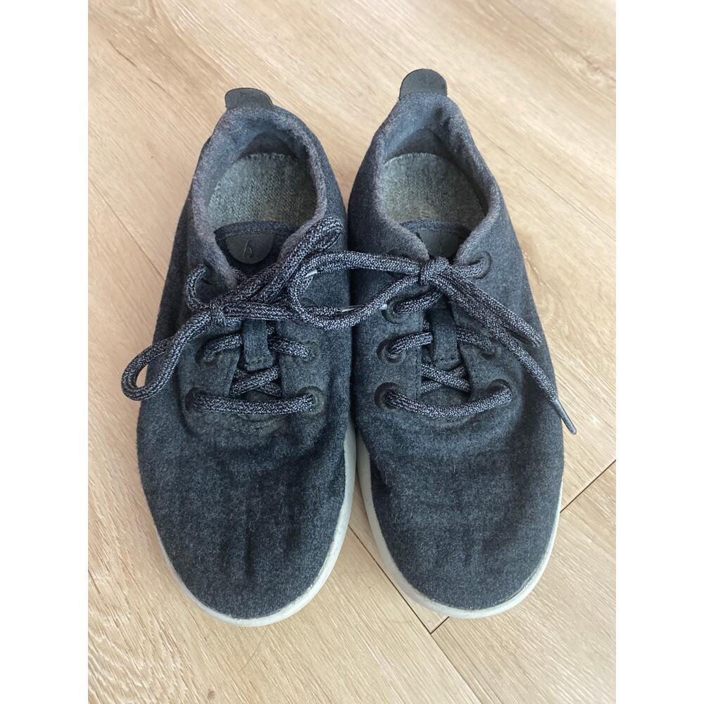 Allbirds wool runner sneaker women’s size 6 charcoal gray comfort athleisure